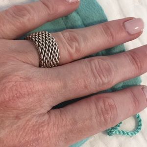 Tiffany & Co. Jewelry - Tiffany’s Mesh Ring- Silver Tiffany & Co. Jewelry - Tiffany’s Mesh Ring- Silver